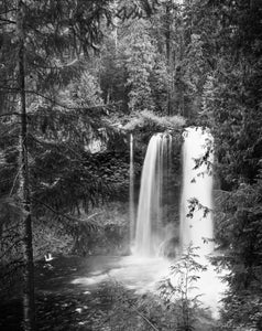 A Fall from Sky, Koosah Falls - 20"x24" Hahnemühle Photo Rag print