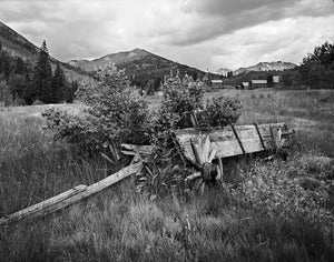 Abandoned Wagon at Ashcroft Ghost Town - 8”x 10” Hahnemühle Photo Rag Print
