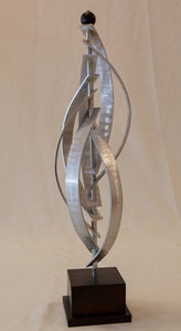 Sculpture - Metal-Bent Curves by Richard Gorden