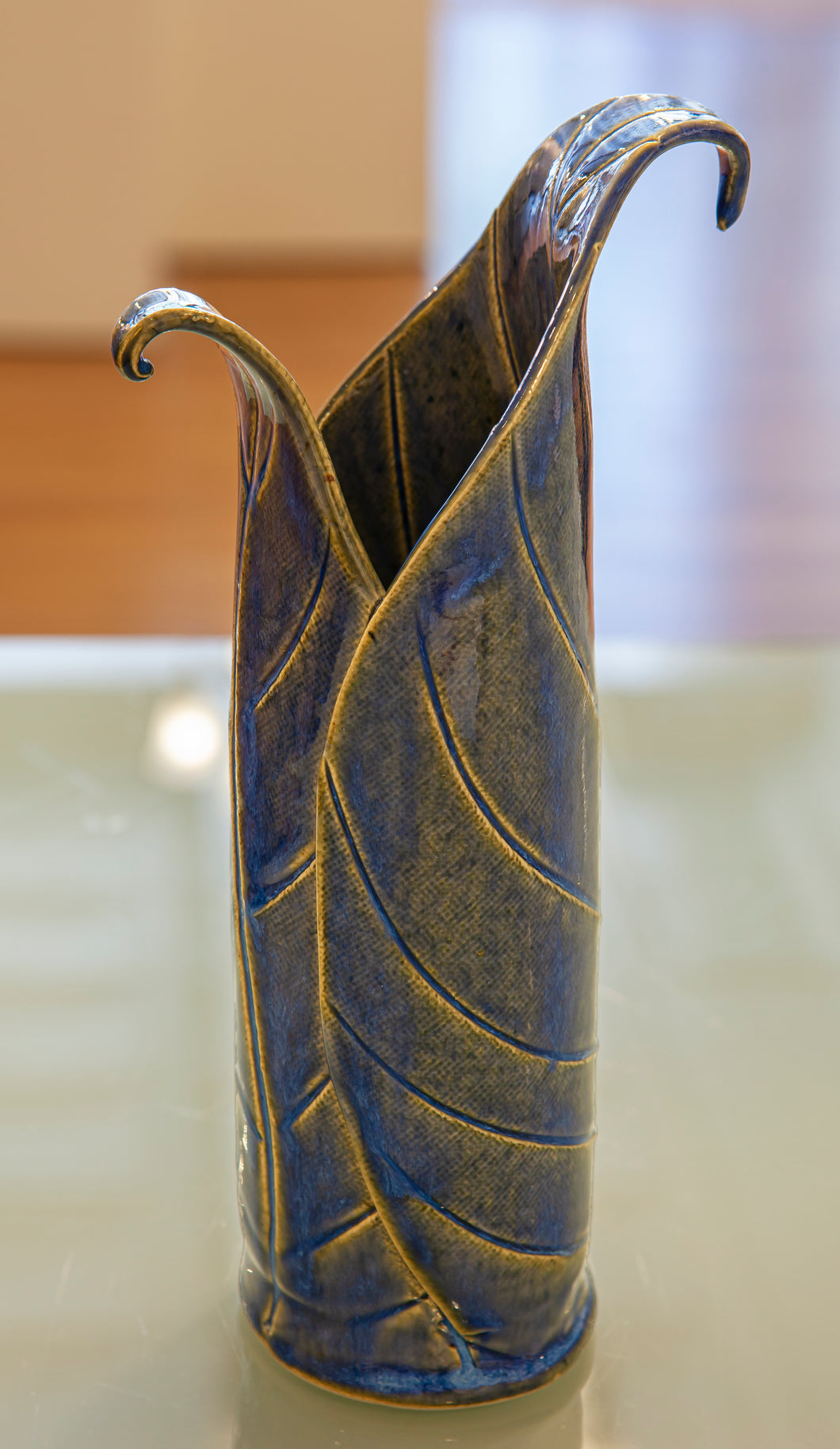 Leaf Vase by Gail Johnston