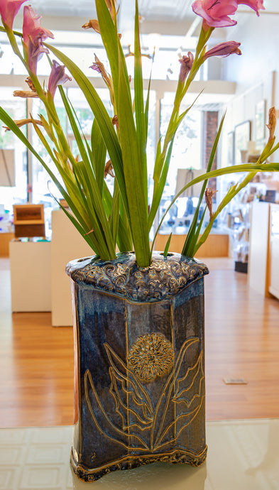 Gladiolus Vase by Gail Johnston