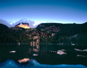 Morning Glow on Hallett's Peak - 11”x14” Fuji Flex SuperGloss Print